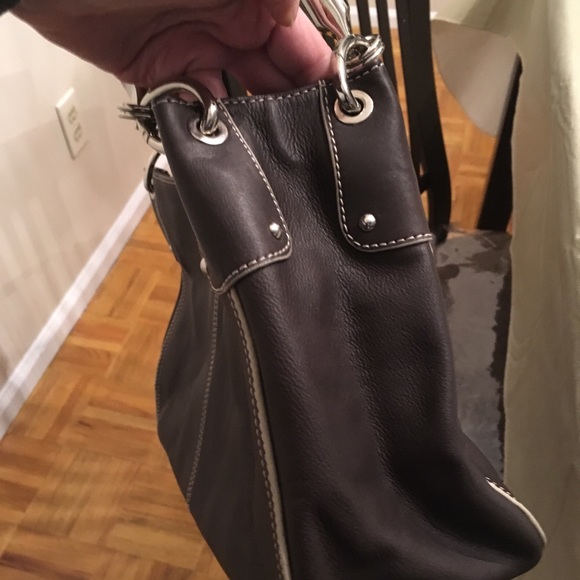 Alfani Leather handbag, shoulder bag - Picture 7 of 8